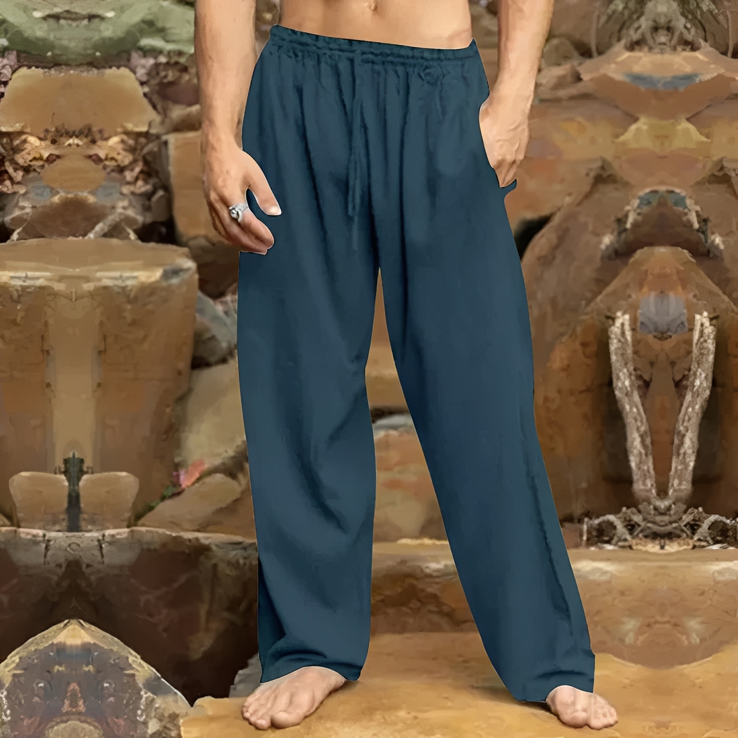 Norlan - Pantalon large et aéré pour homme