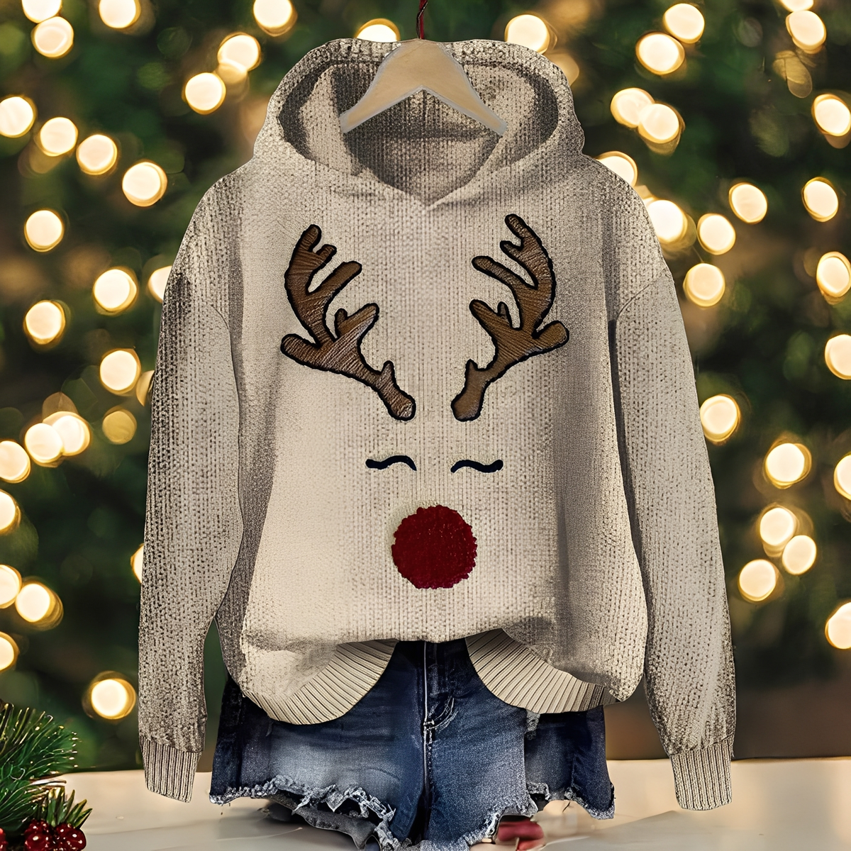 Liza - Hoodie de Noël tendance et douillet