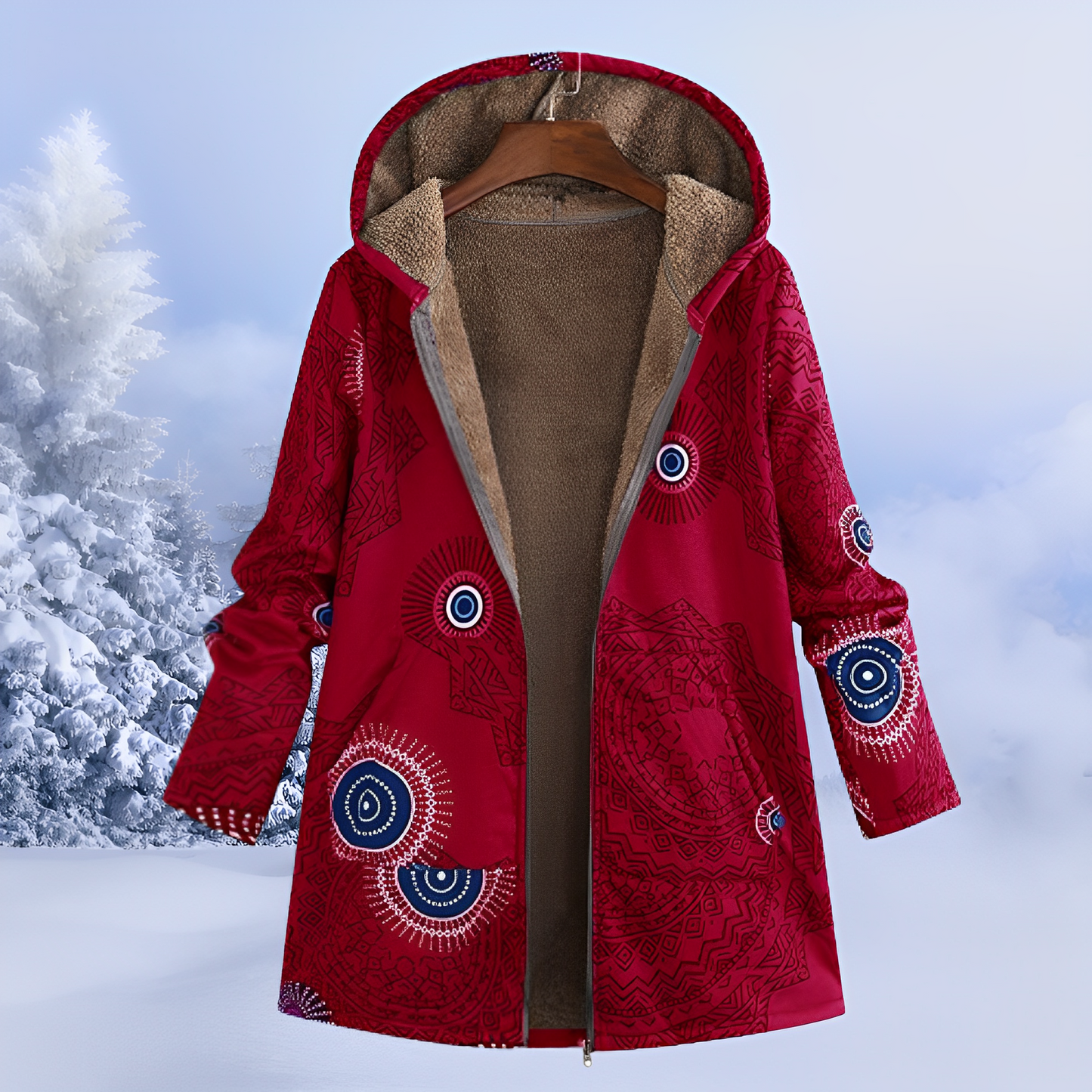 Jasmin - Veste à capuche élégante et chaude
