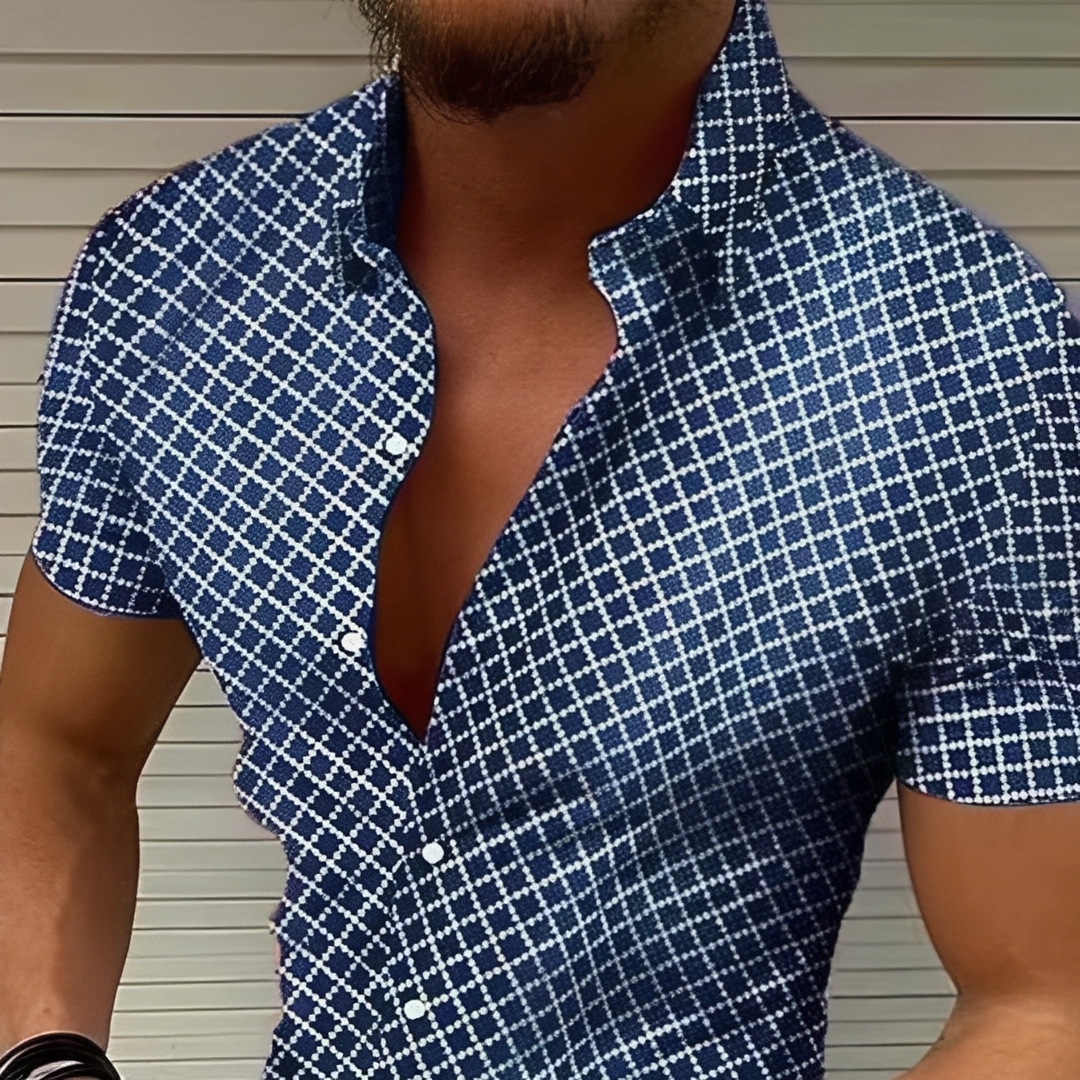 Raldy - Chemise homme manches courtes détendue