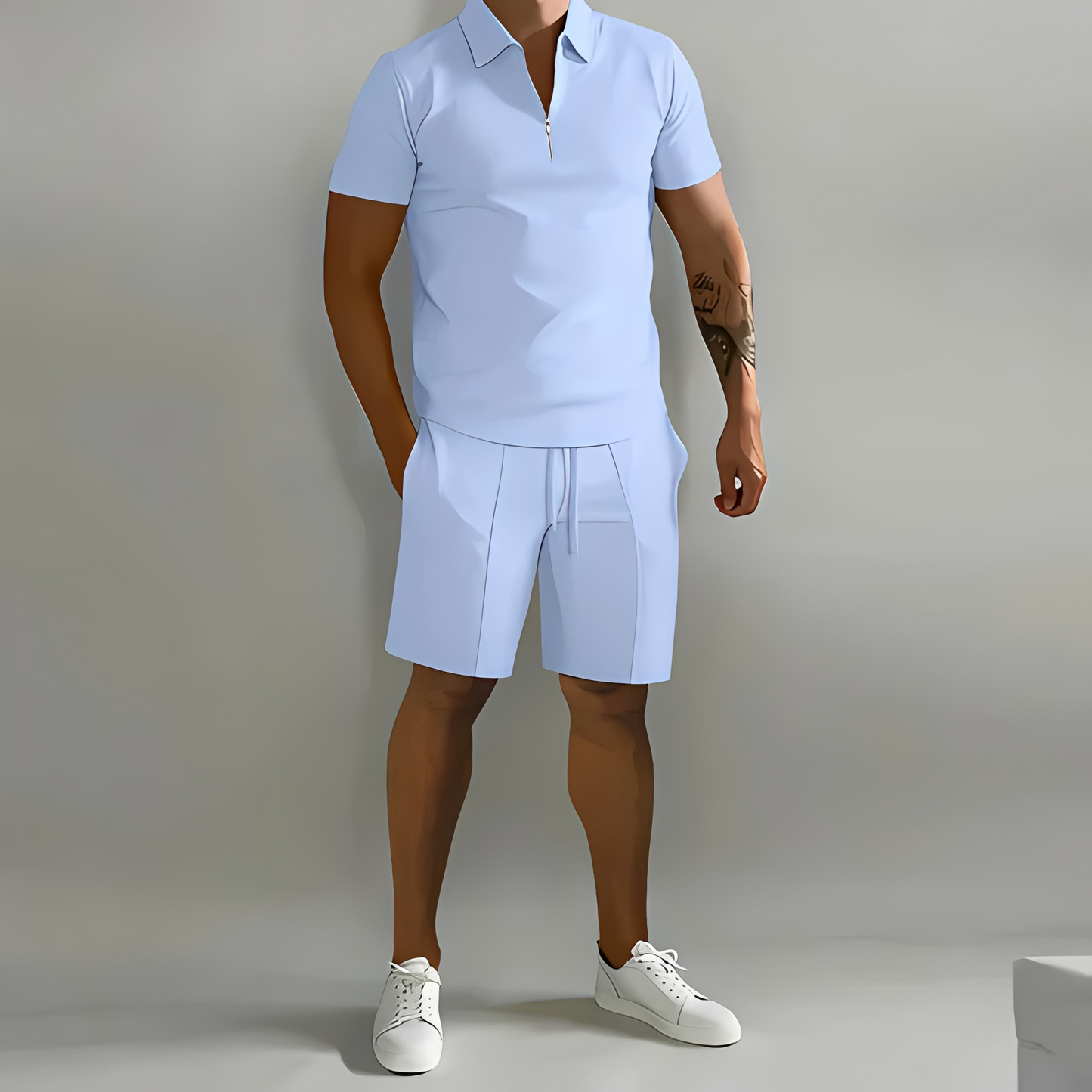 Claude - Ensemble estival homme, deux pièces