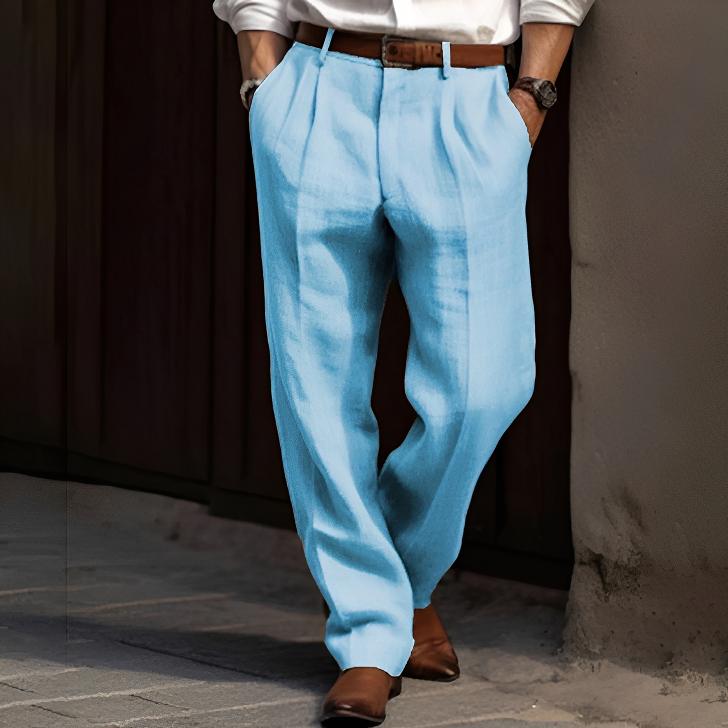 Lennart – Pantalon pour homme à coupe élégante et flexible