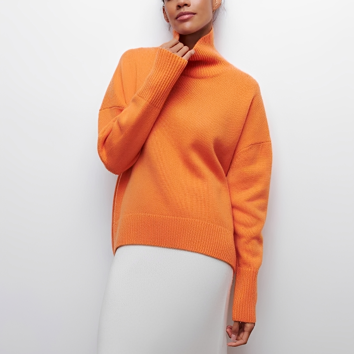Berenice - Pull à col roulé confortable et chic