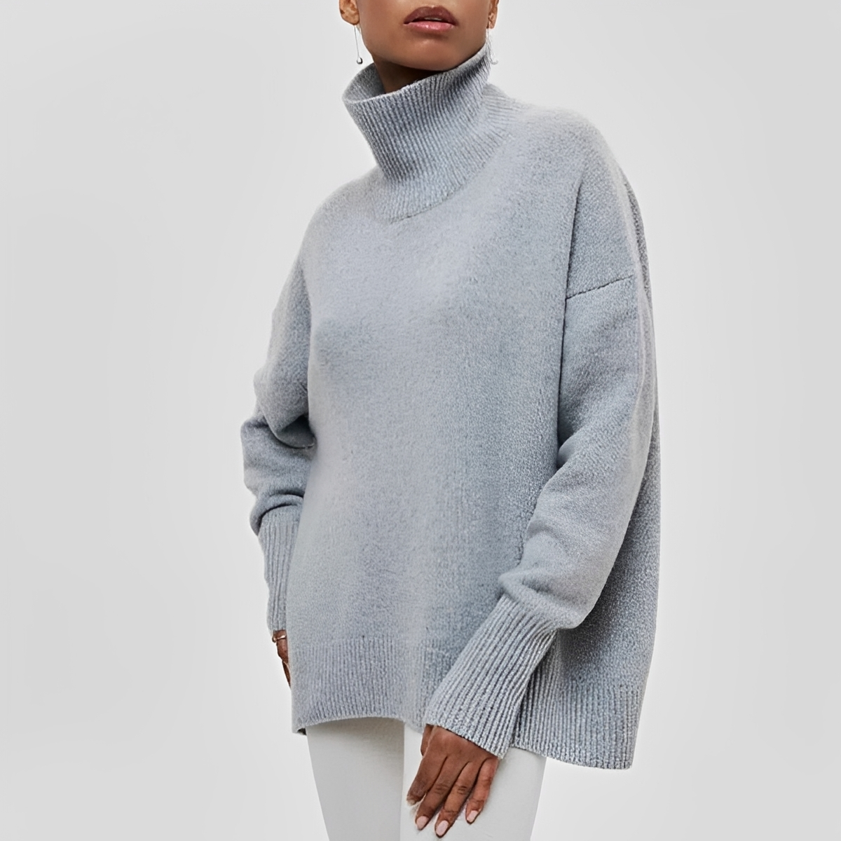 Berenice - Pull à col roulé confortable et chic