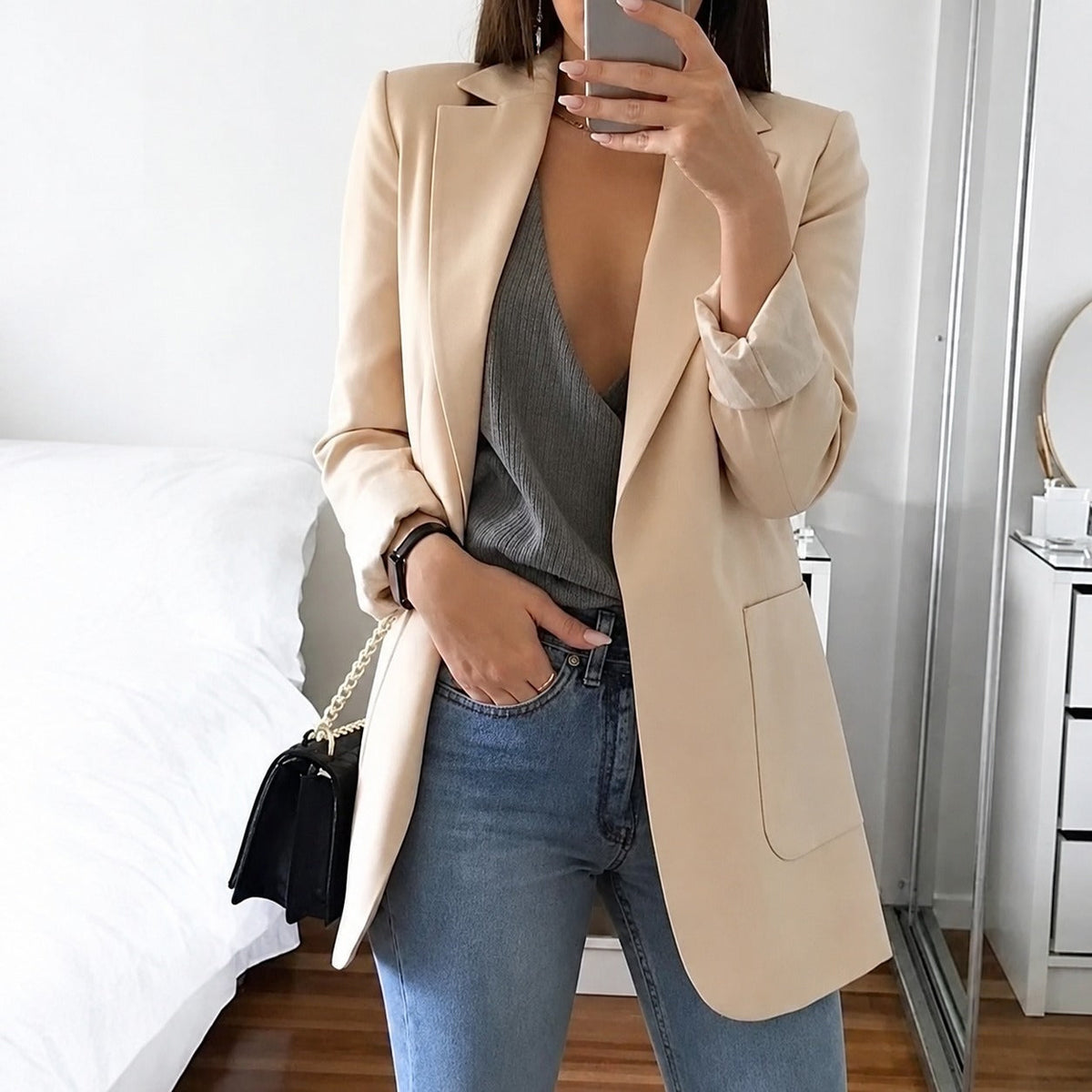 Marie - Blazer élégant pour le bureau
