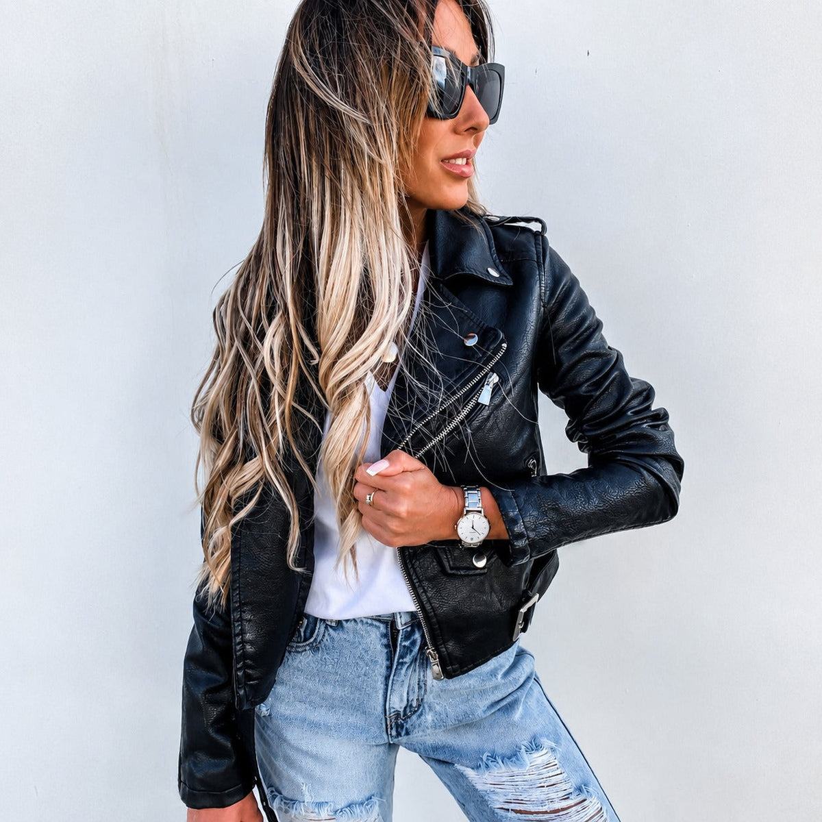 Alivia - Veste zippée classique