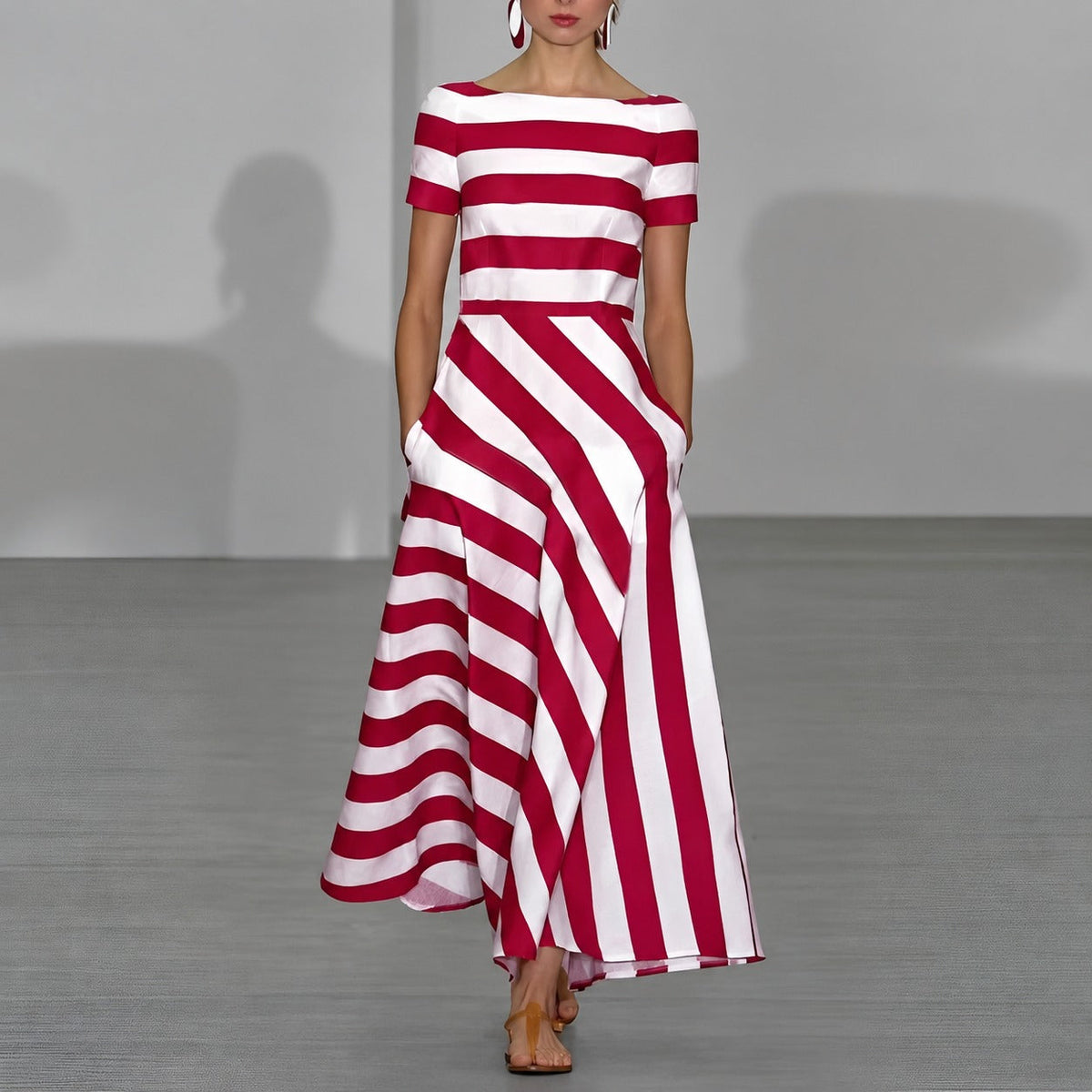 Rebecca - Robe maxi élégante en ligne A pour femmes