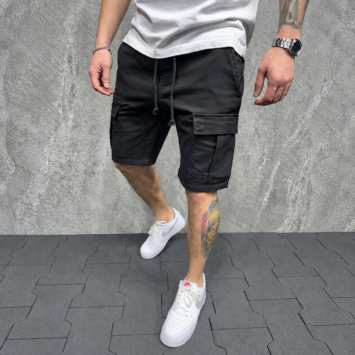 Jenson - Shorts cargo stylés pour hommes