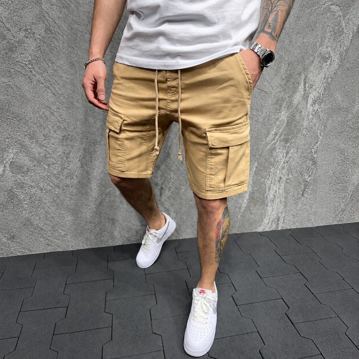 Jenson - Shorts cargo stylés pour hommes