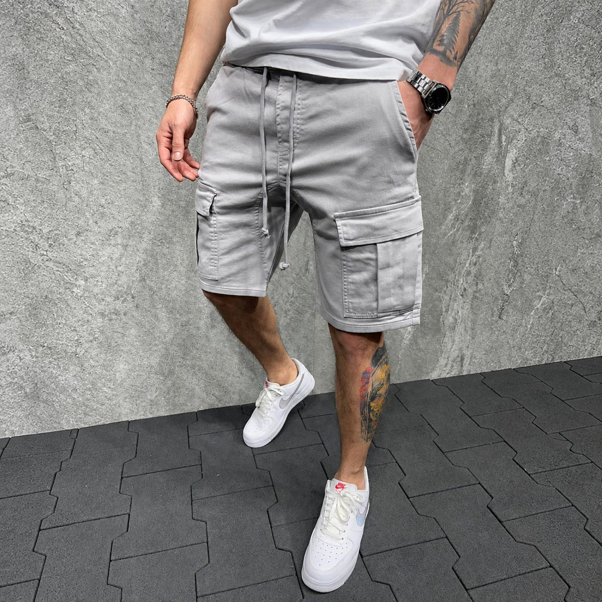 Jenson - Shorts cargo stylés pour hommes