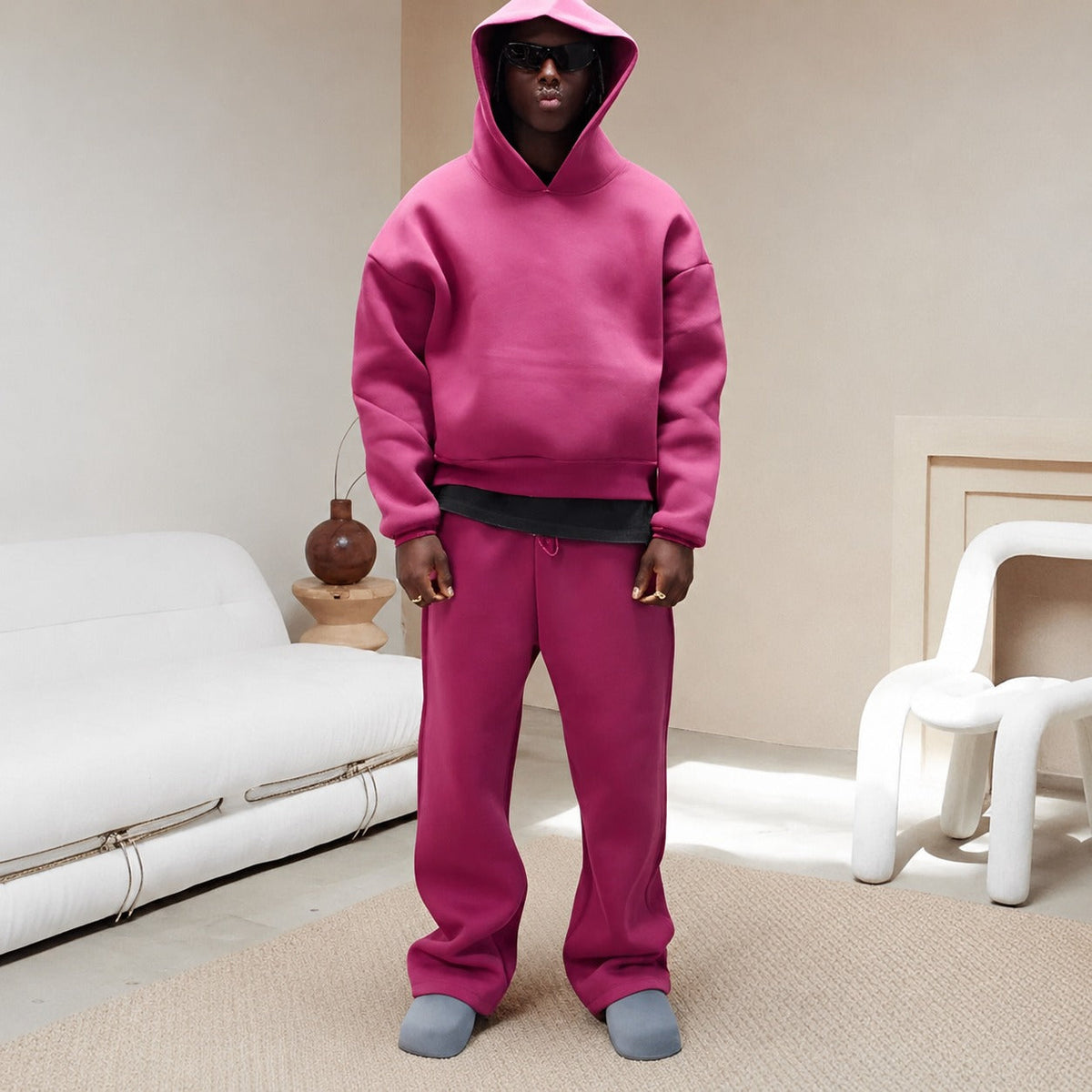 Marco - Ensemble sweat à capuche et pantalon douillet