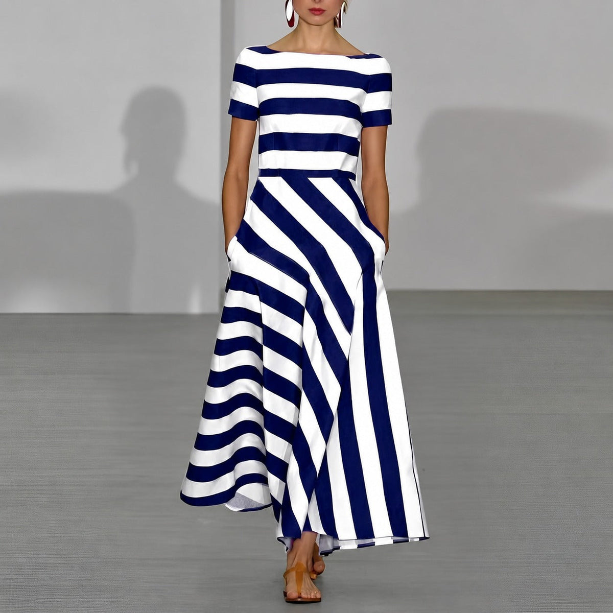 Rebecca - Robe maxi élégante en ligne A pour femmes