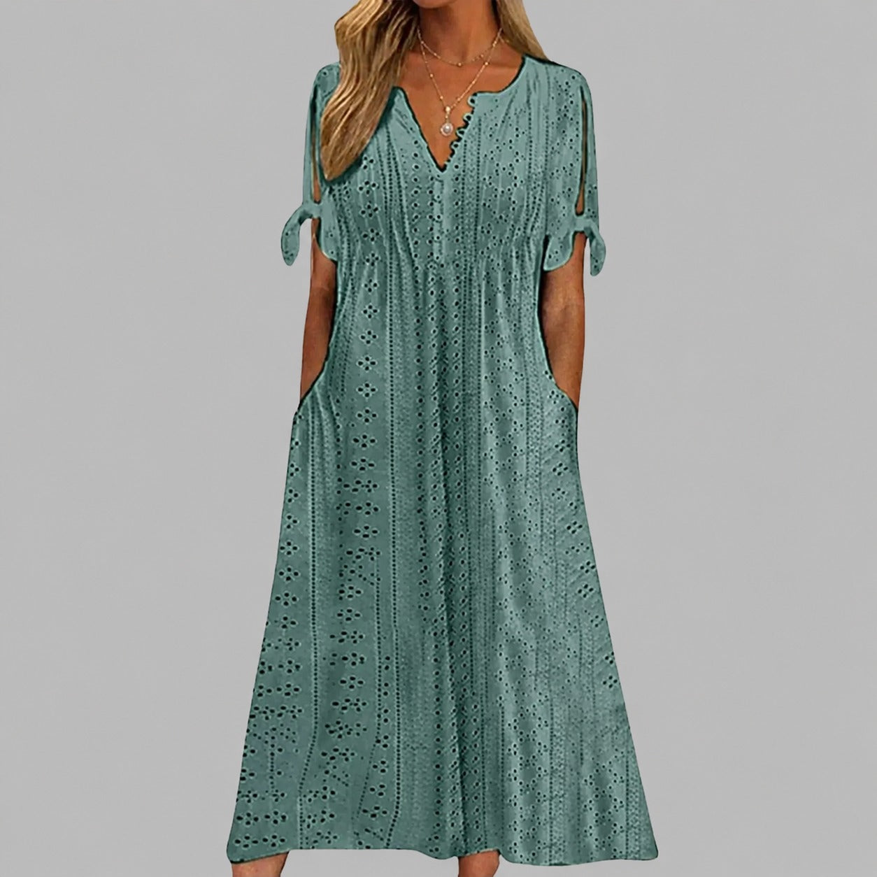 Alice - Robes midi bohèmes élégantes pour l'été
