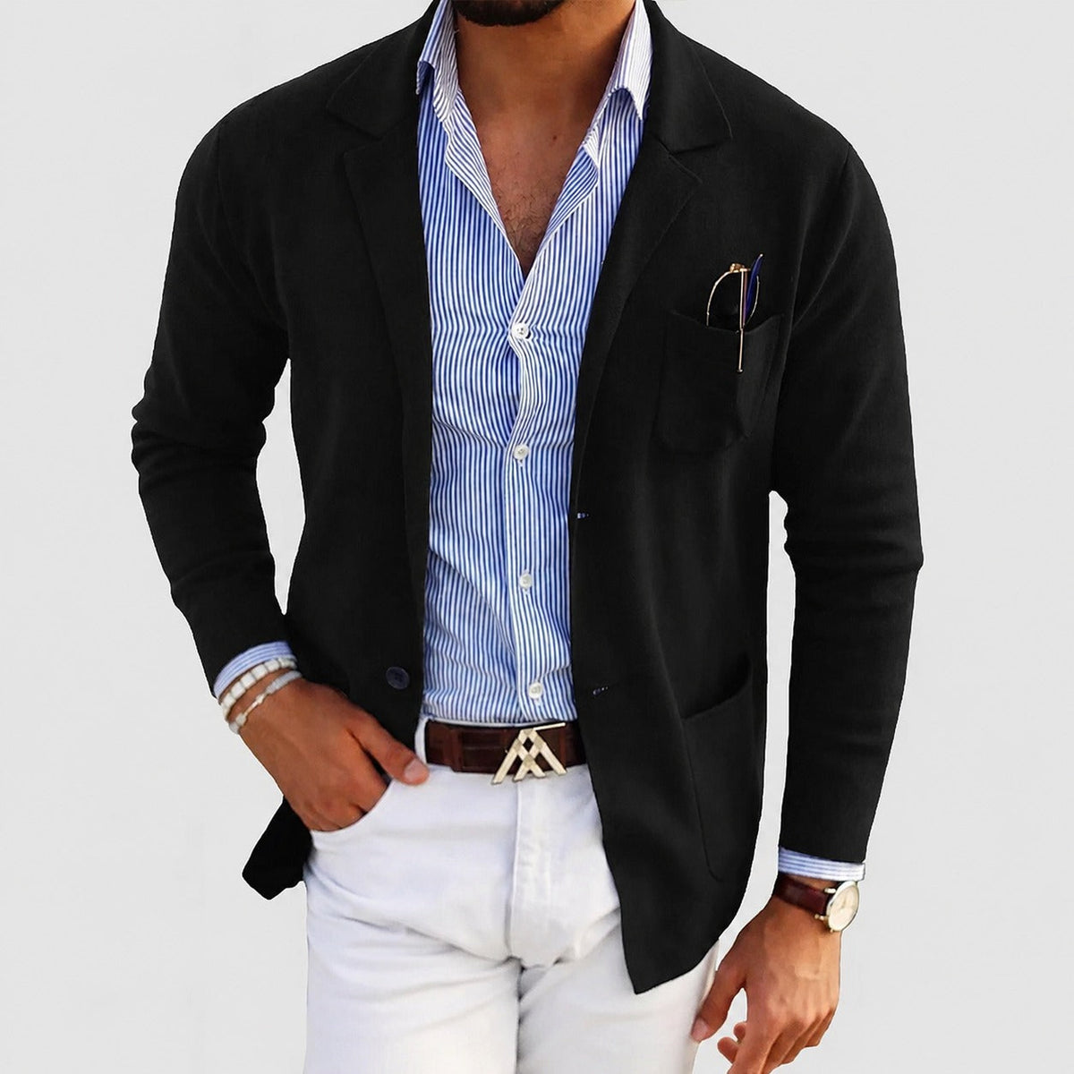 Olivier - Veste légère et ajustée