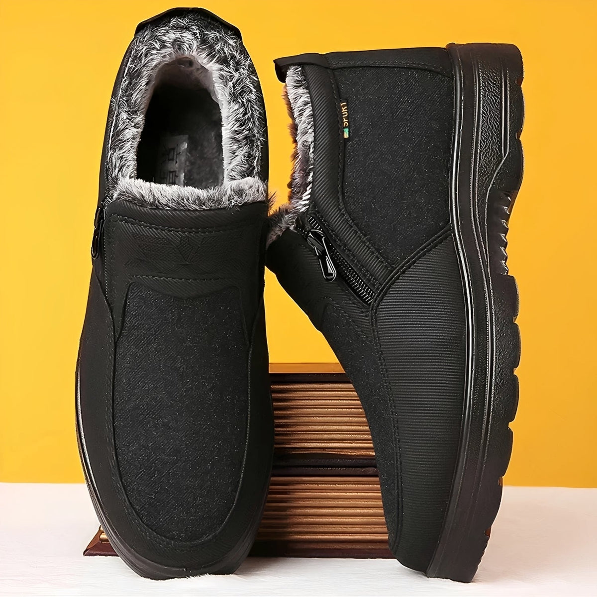 Earl - Chaussures d'hiver chaudes et confortables