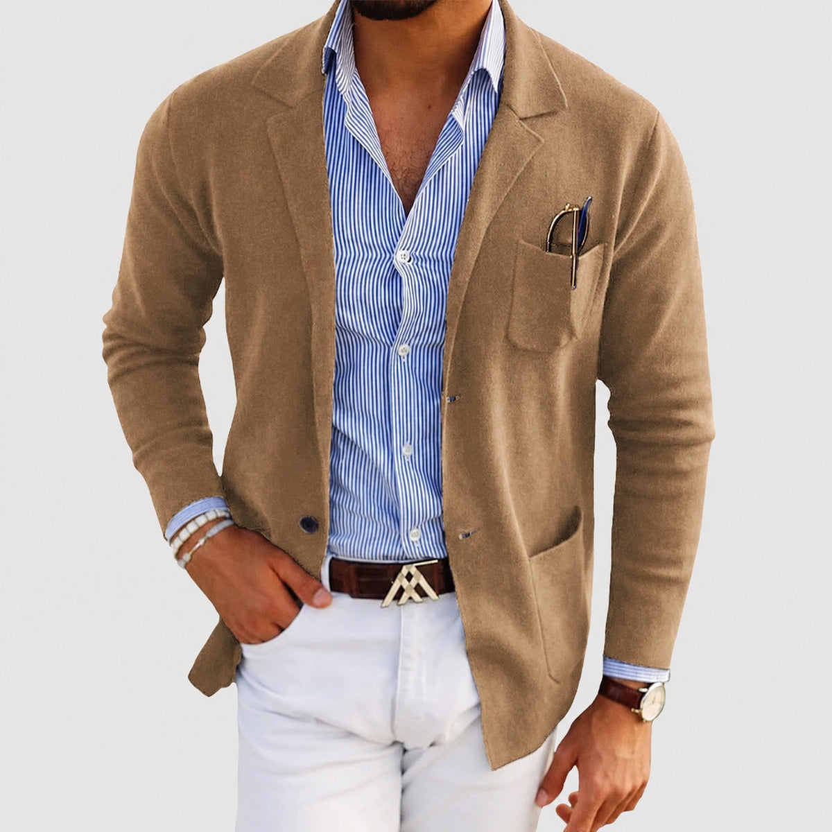 Olivier - Veste légère et ajustée