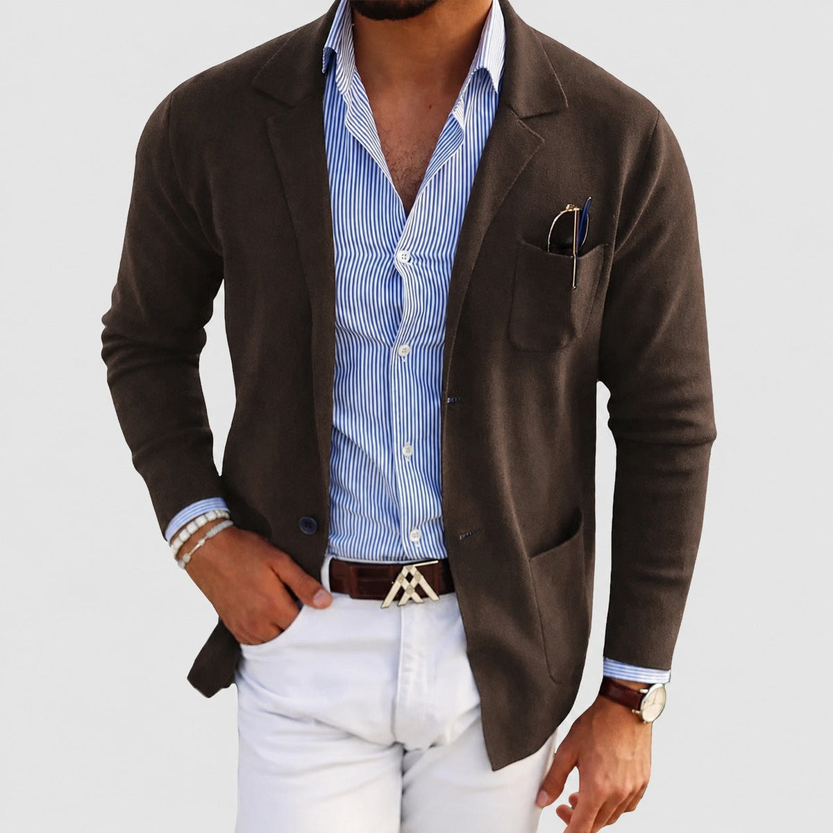 Olivier - Veste légère et ajustée