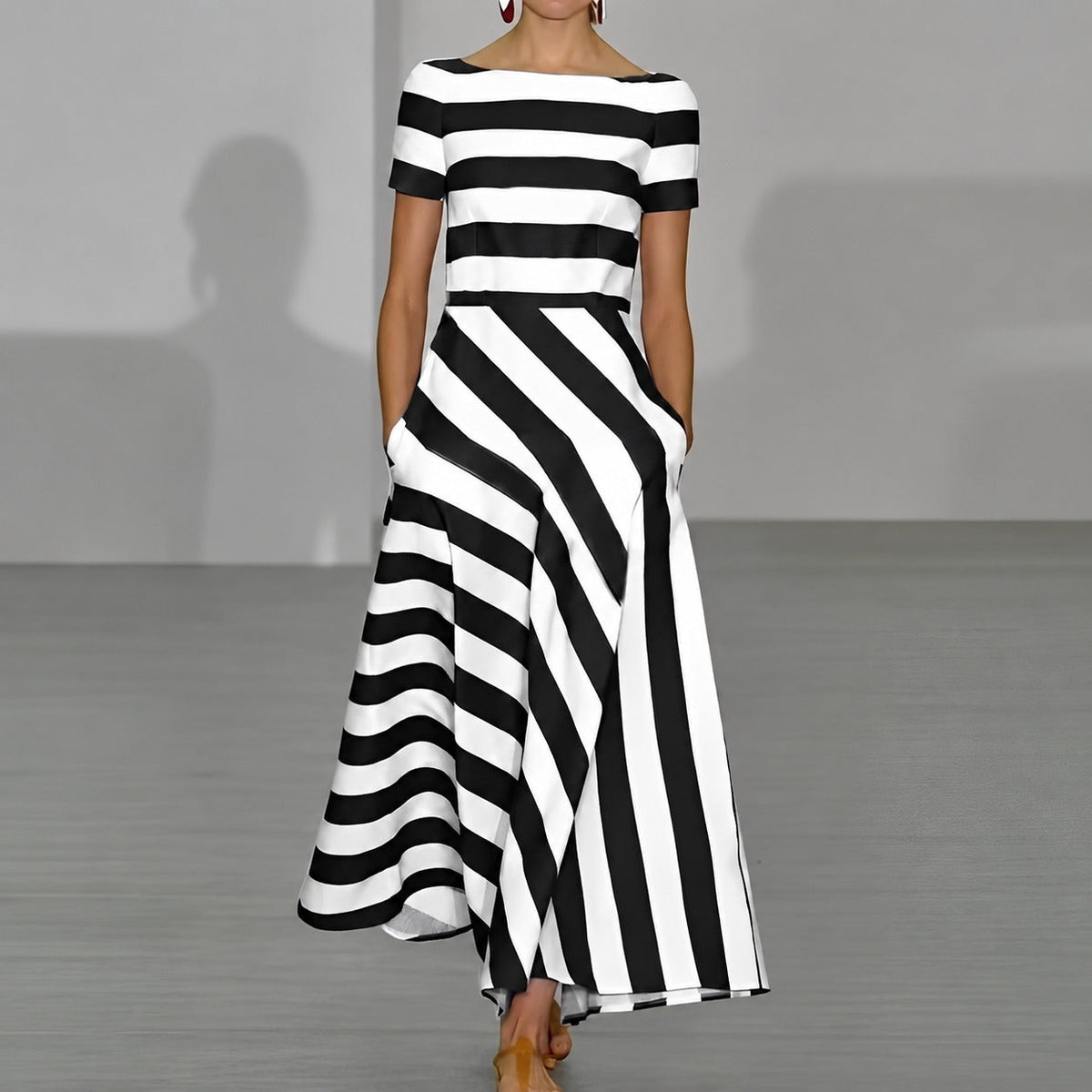 Rebecca - Robe maxi élégante en ligne A pour femmes