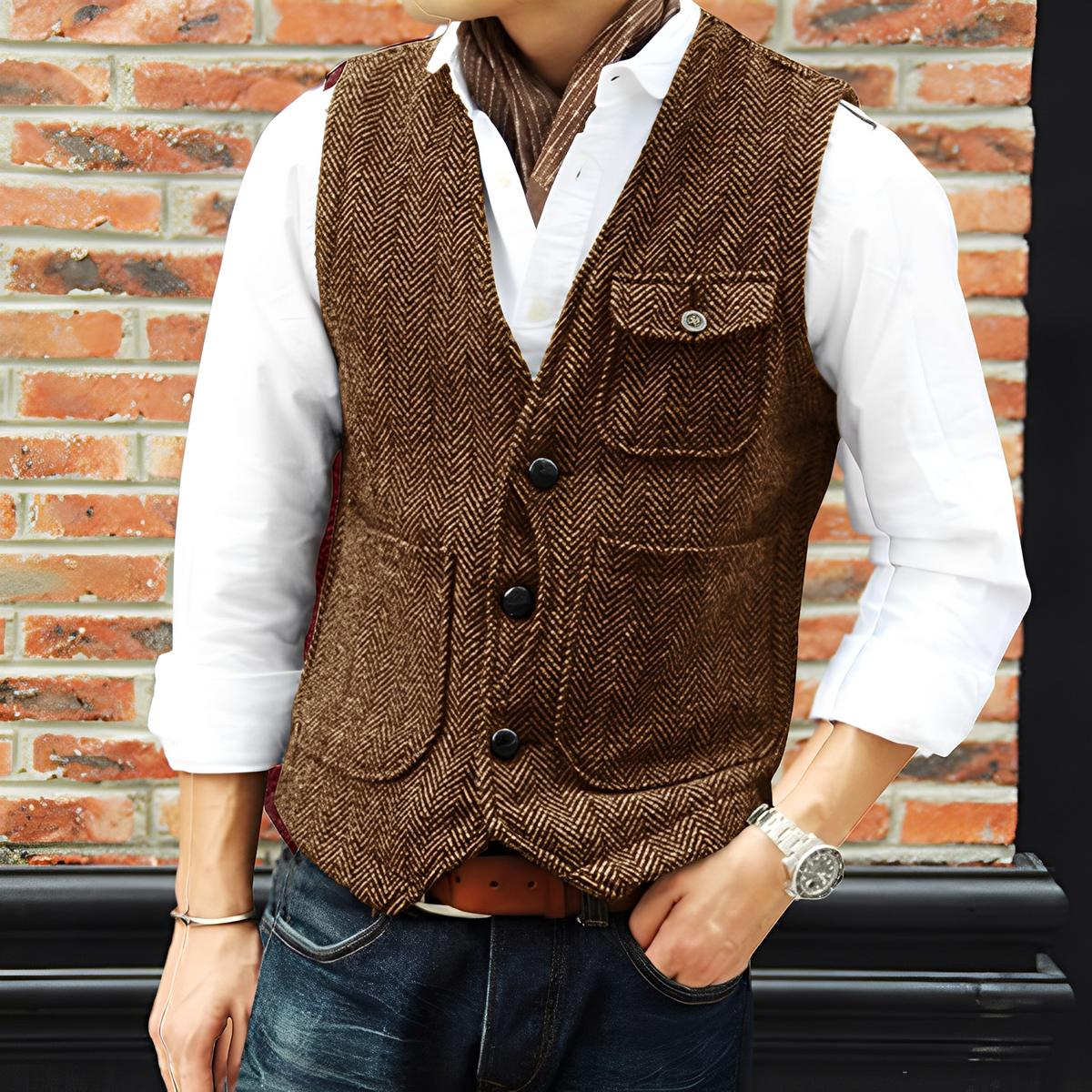 Matthew - Gilet classique et durable