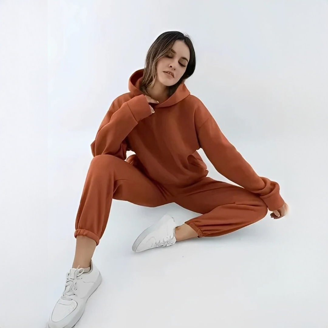 Adelia - Ensemble hoodie confortable et chaud