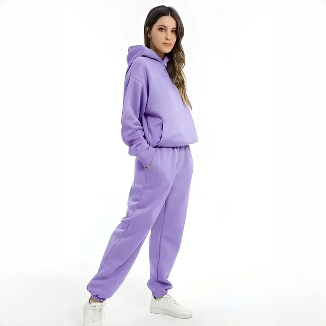 Adelia - Ensemble hoodie confortable et chaud