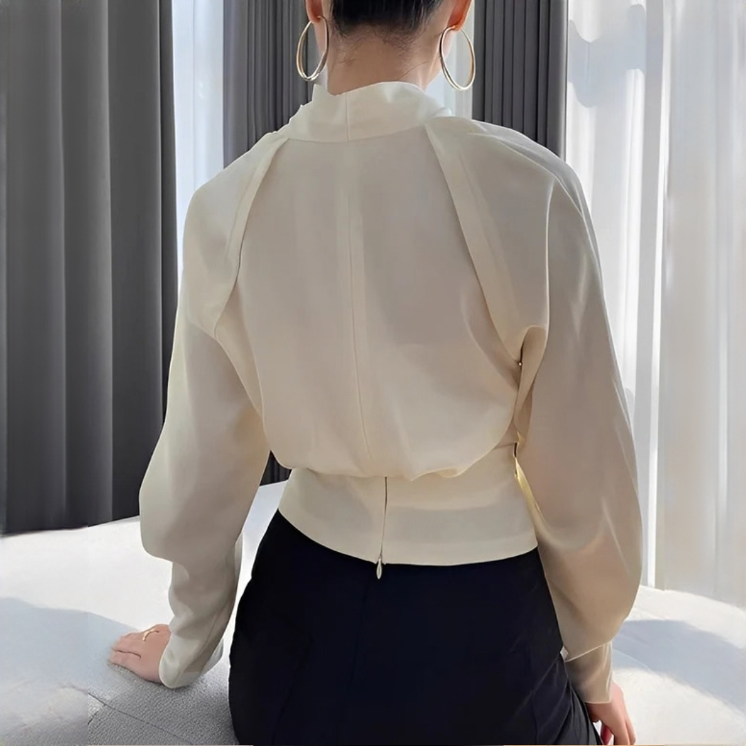 Annora - Chemisier chic et raffiné à manches longues