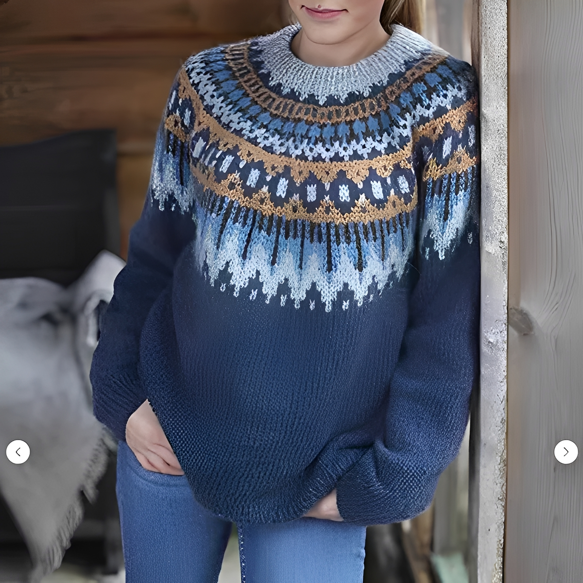 Manuela - Pull chic et chaleureux