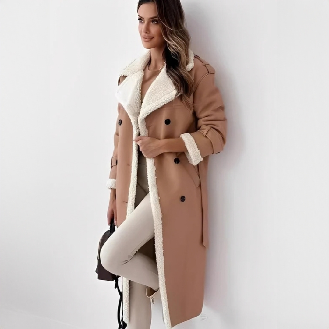 Sally - Long manteau élégant et chaud