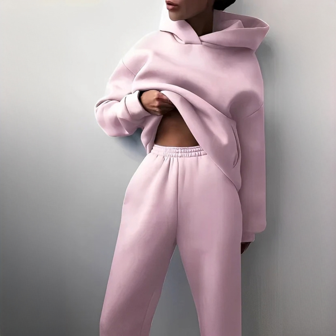 Adelia - Ensemble hoodie confortable et chaud