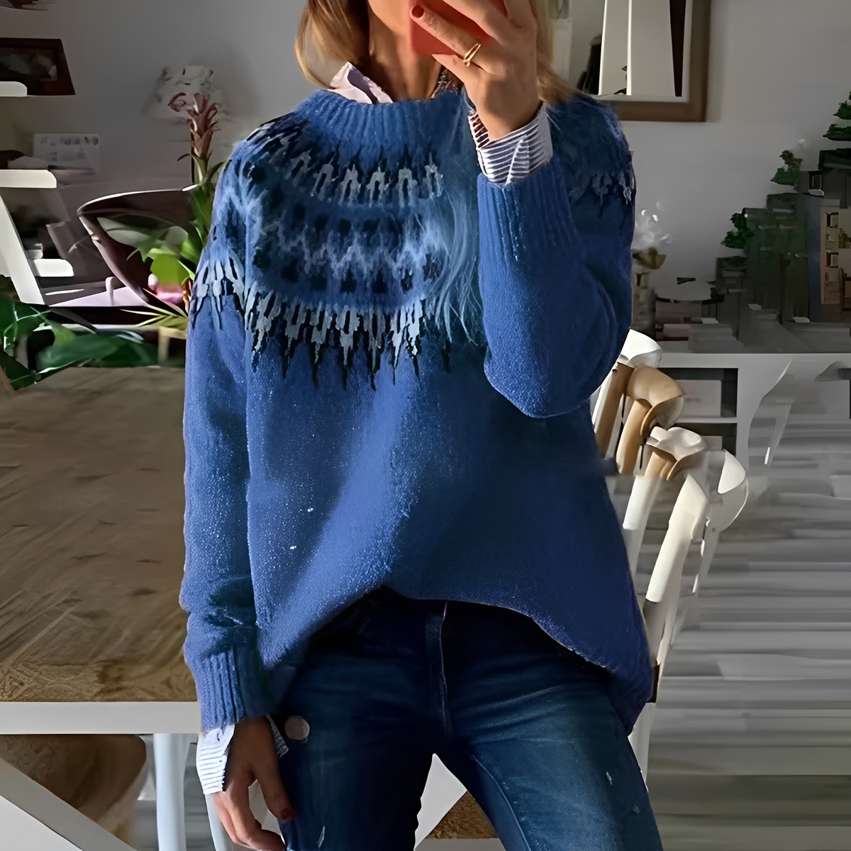 Manuela - Pull chic et chaleureux