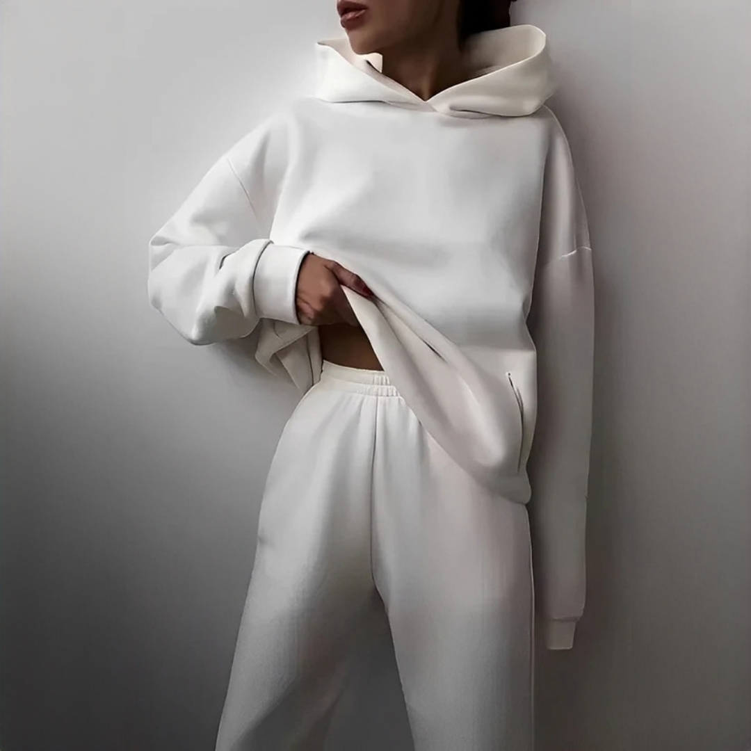 Adelia - Ensemble hoodie confortable et chaud