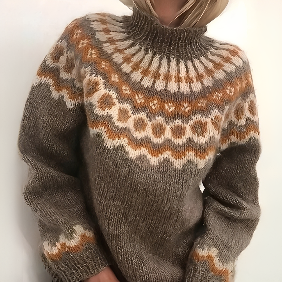 Oona - Pull à col roulé chic et douillet