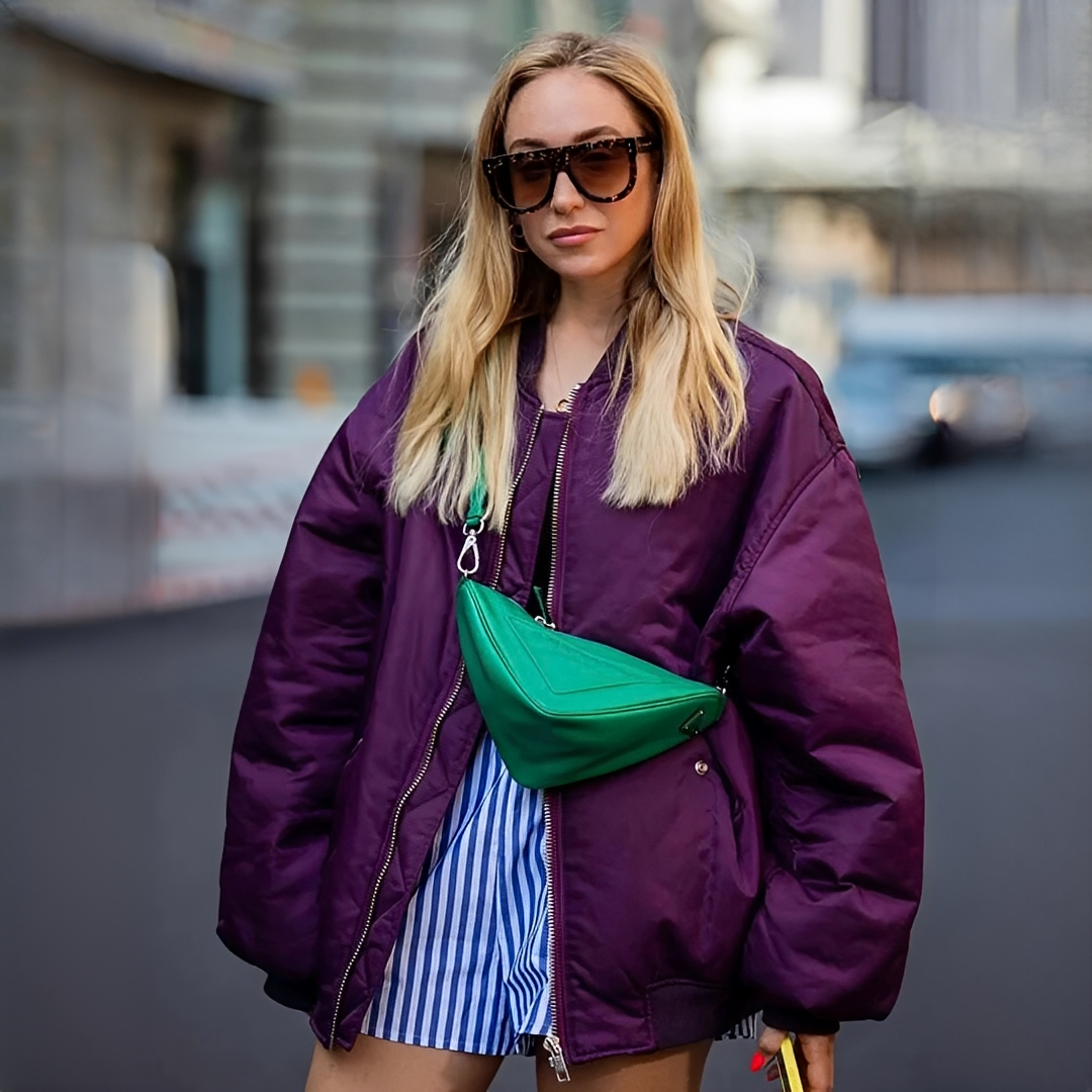 Fellaine - Veste bomber large et douillette