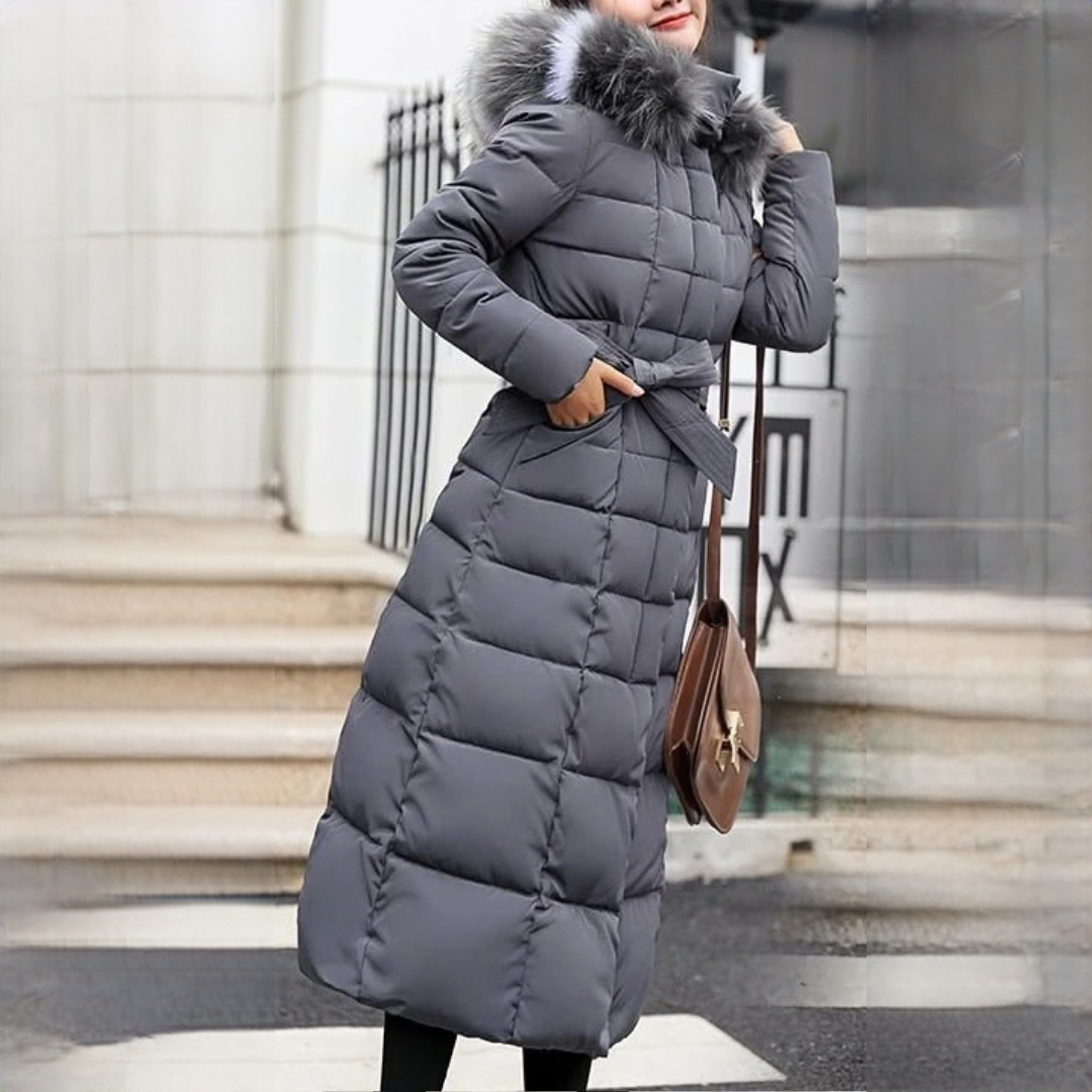 Keyla - Manteau d'hiver confortable et distingué