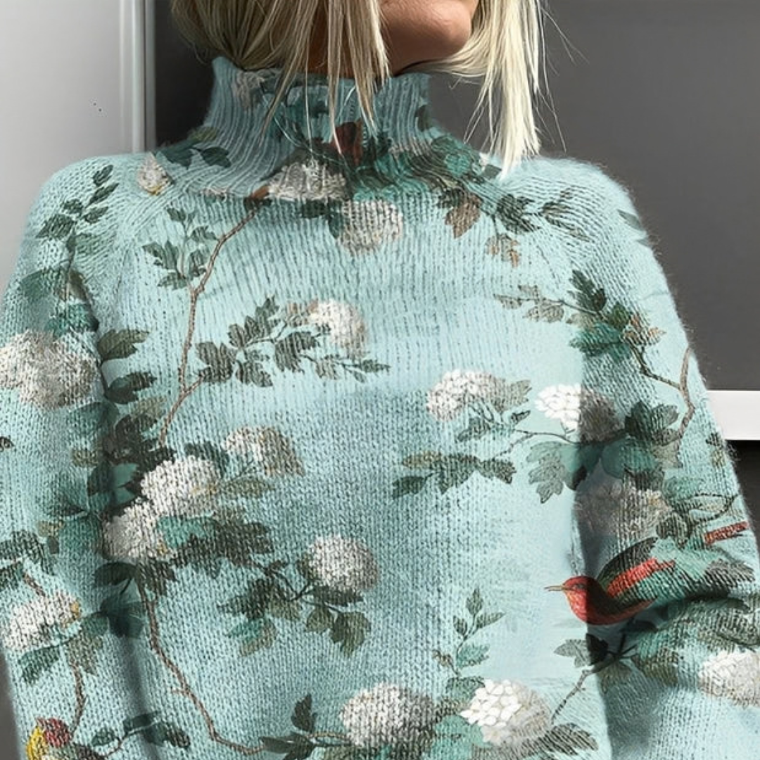 Amy - Pull à col roulé élégant et stylé