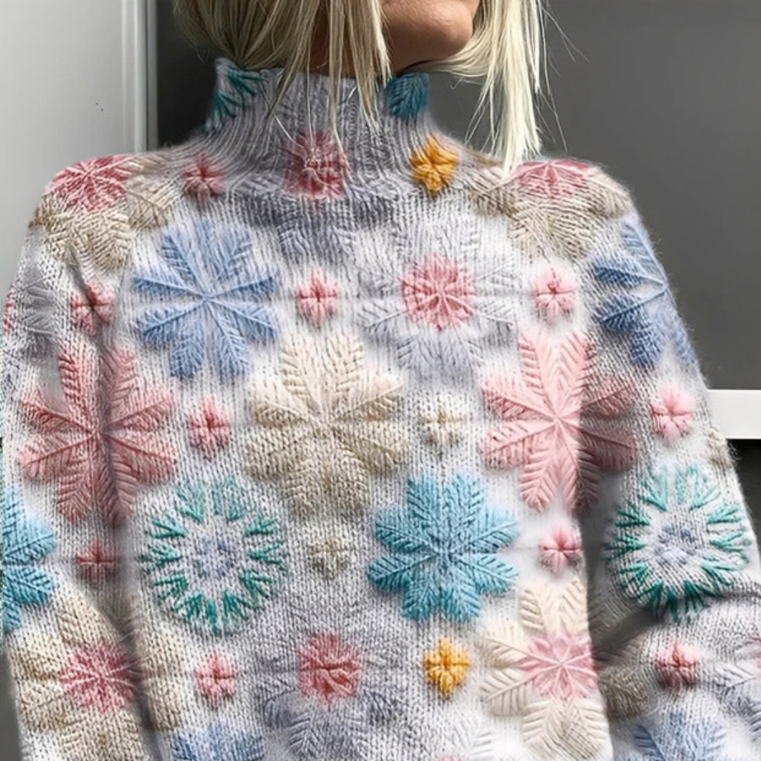 Amy - Pull à col roulé élégant et stylé