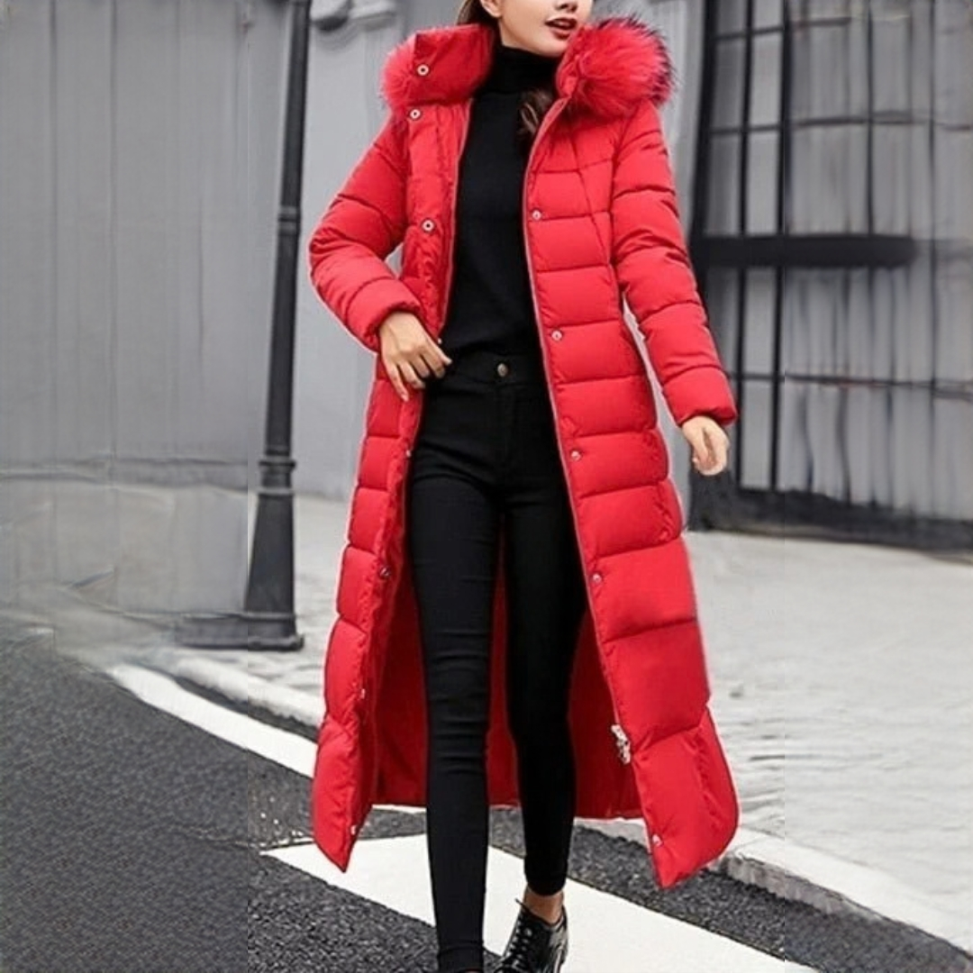 Keyla - Manteau d'hiver confortable et distingué