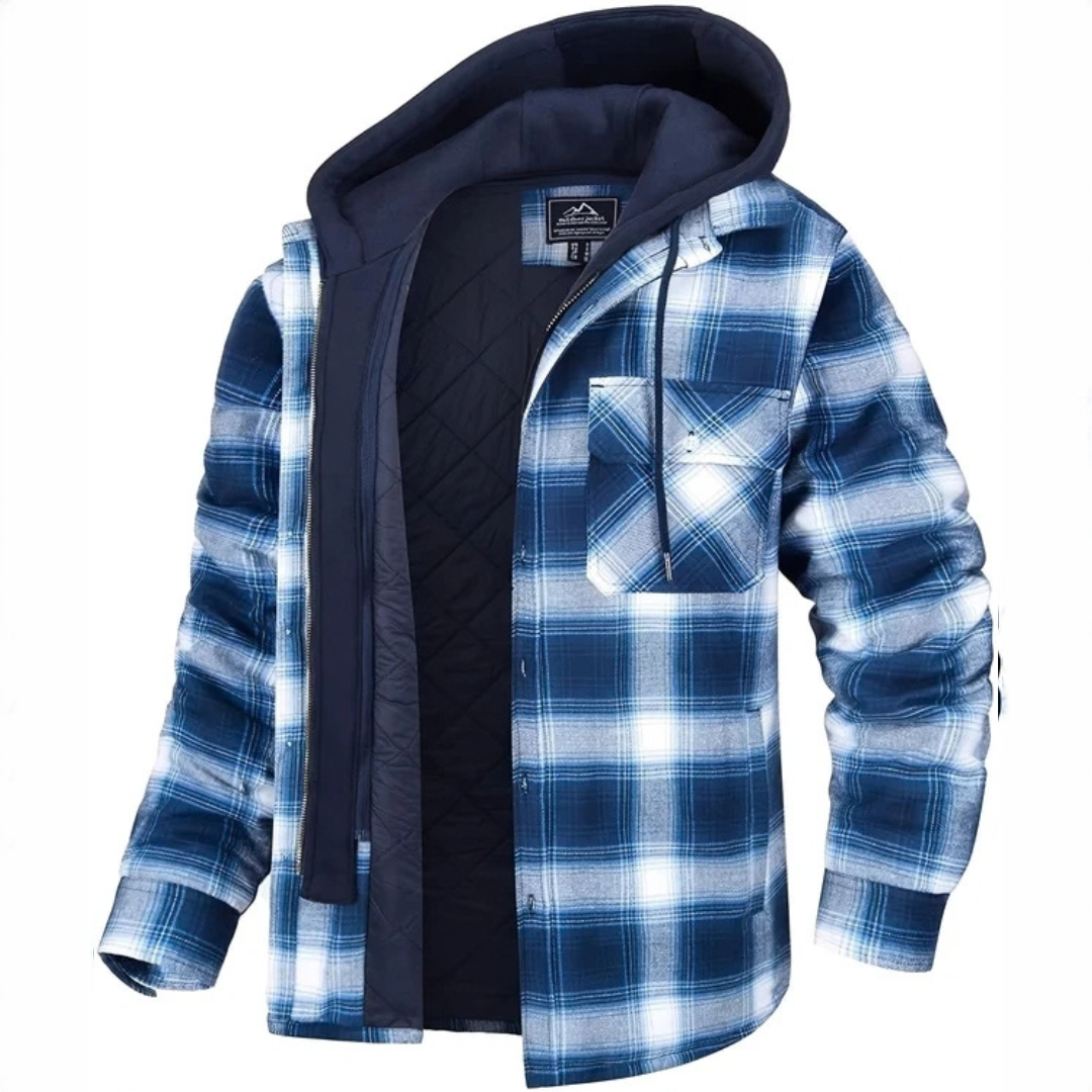 Cole - Veste à carreaux agréable