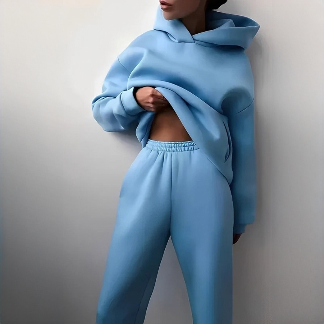 Adelia - Ensemble hoodie confortable et chaud