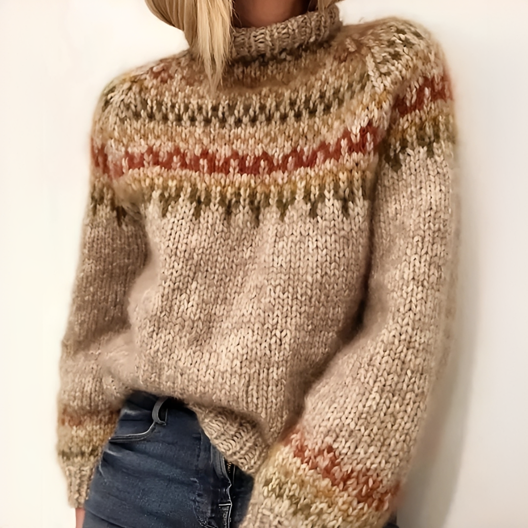 Oona - Pull à col roulé chic et douillet