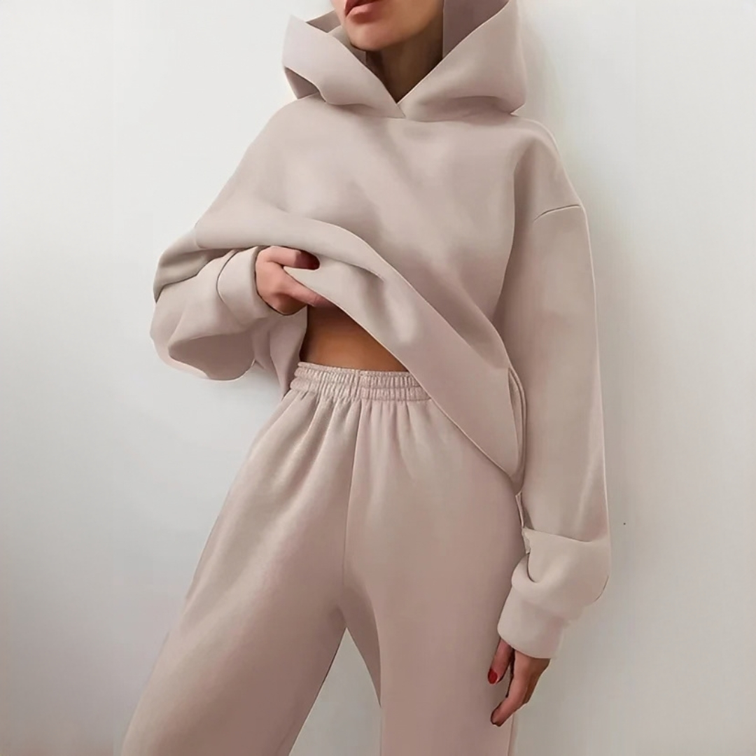 Adelia - Ensemble hoodie confortable et chaud