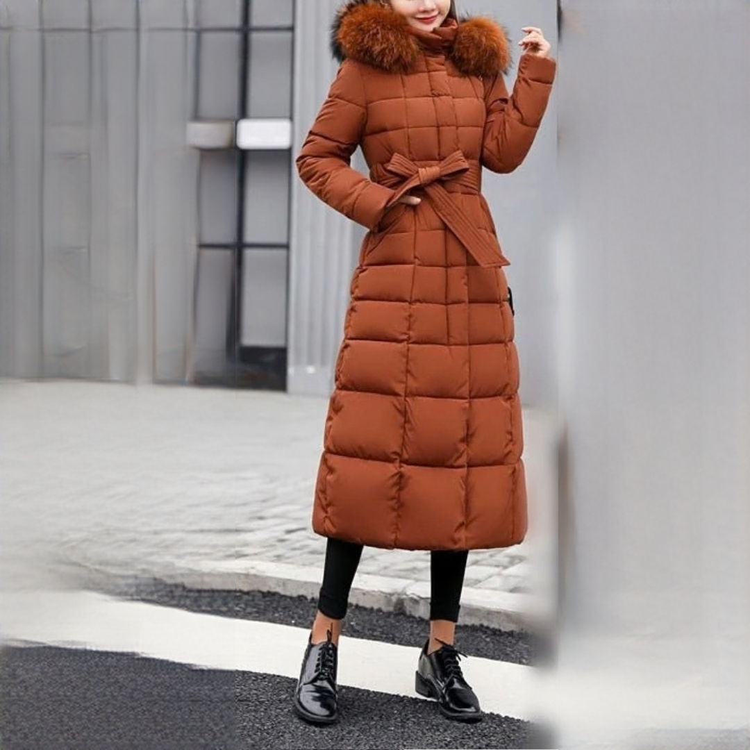Keyla - Manteau d'hiver confortable et distingué
