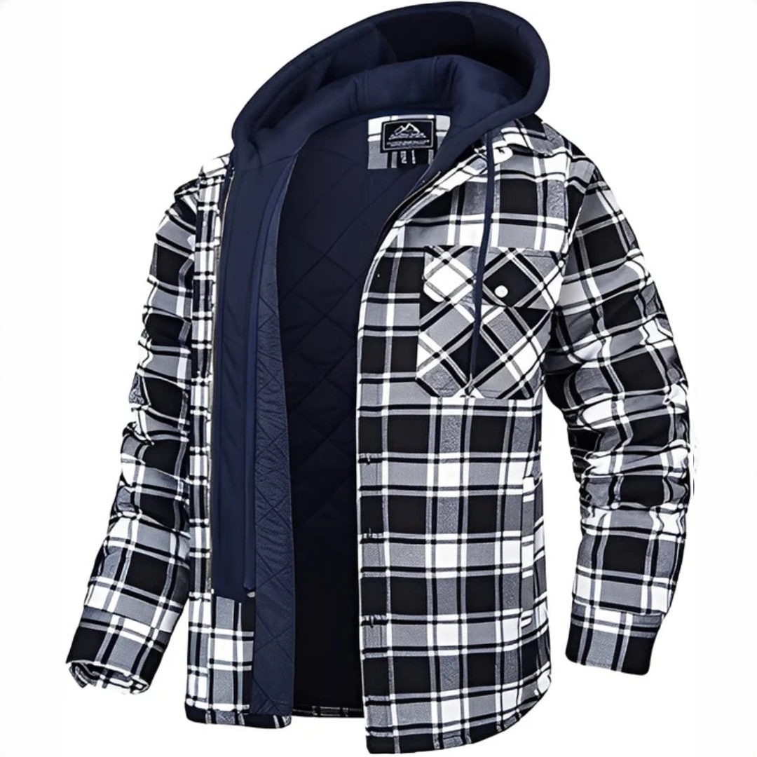 Cole - Veste à carreaux agréable
