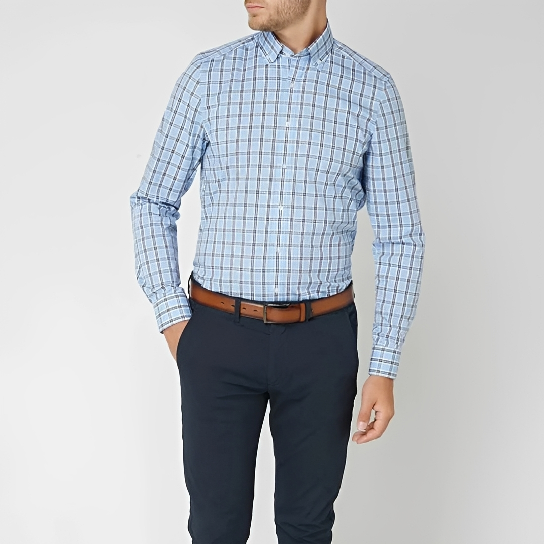 Louis - Chemise à carreaux détendue