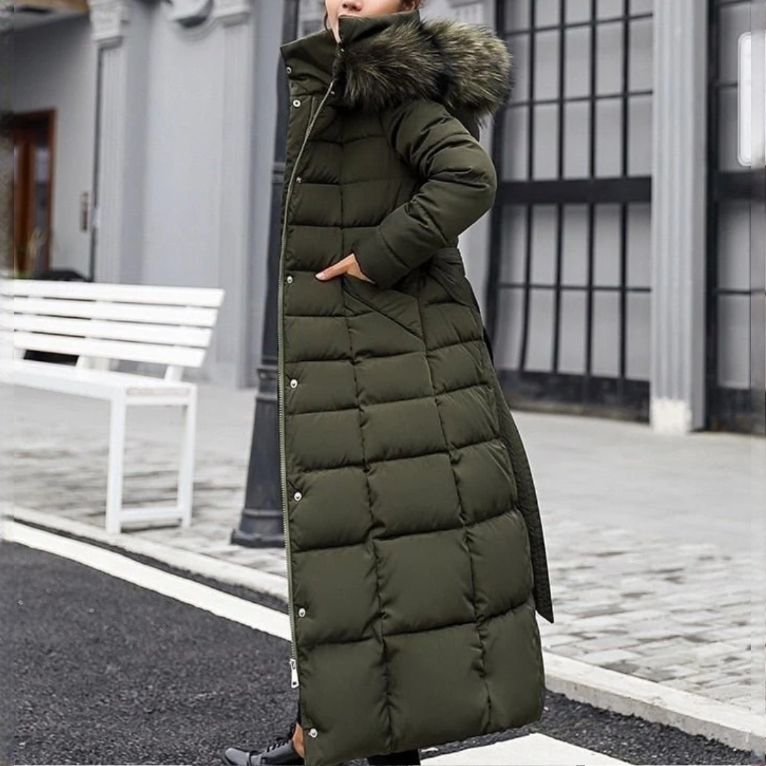Keyla - Manteau d'hiver confortable et distingué