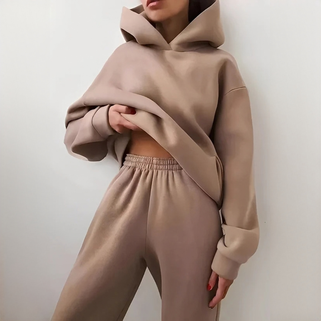Adelia - Ensemble hoodie confortable et chaud