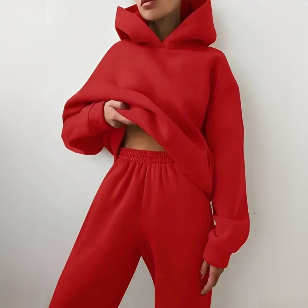 Adelia - Ensemble hoodie confortable et chaud