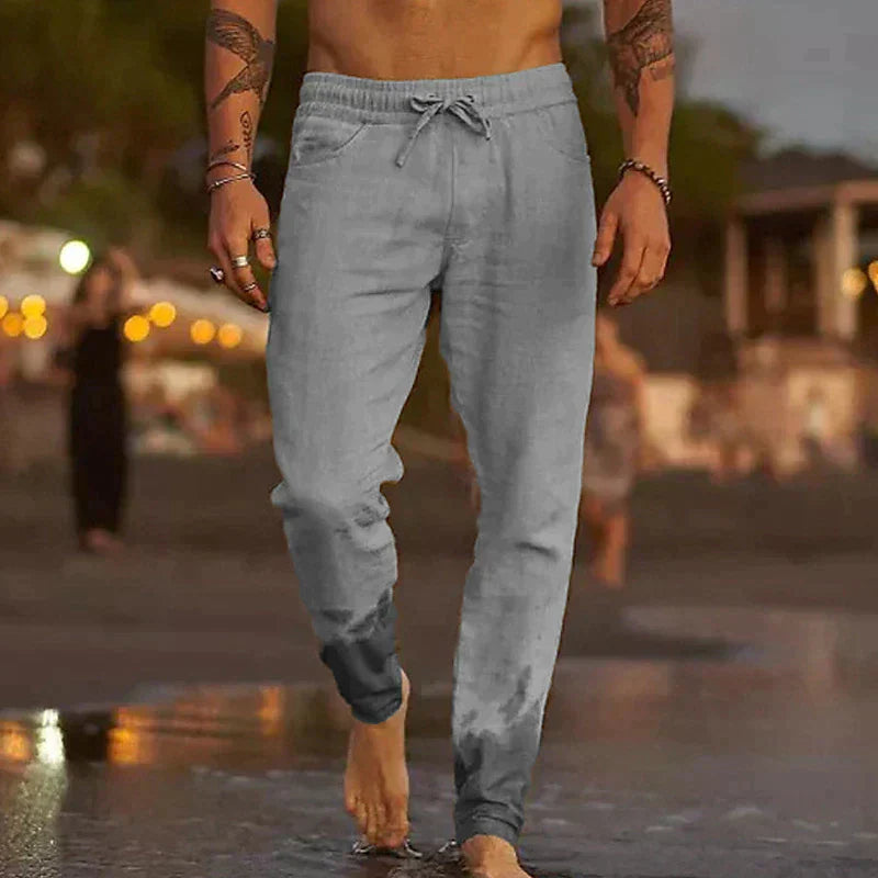 Pantalon léger décontracté pour homme – coupe confortable