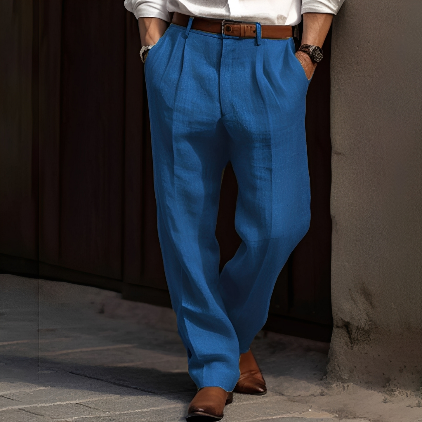 Lennart – Pantalon pour homme à coupe élégante et flexible