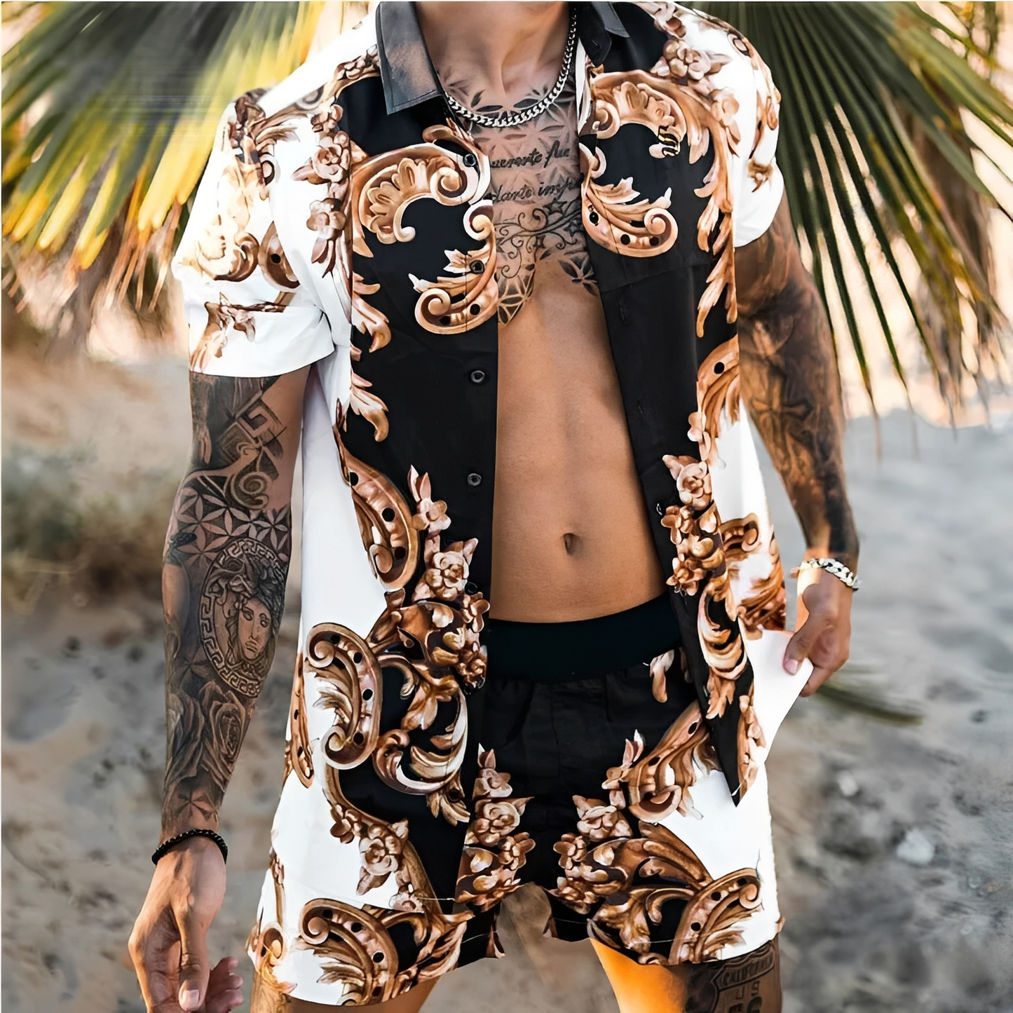 Dastine - Ensemble homme tendance pour l'été